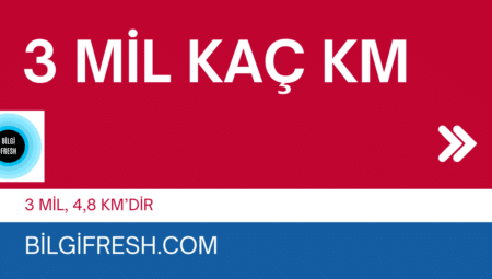 3 mil kaç km? Kafaları Karıştıran Hesap