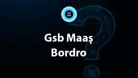 Gsb Maaş Bordro – 2023